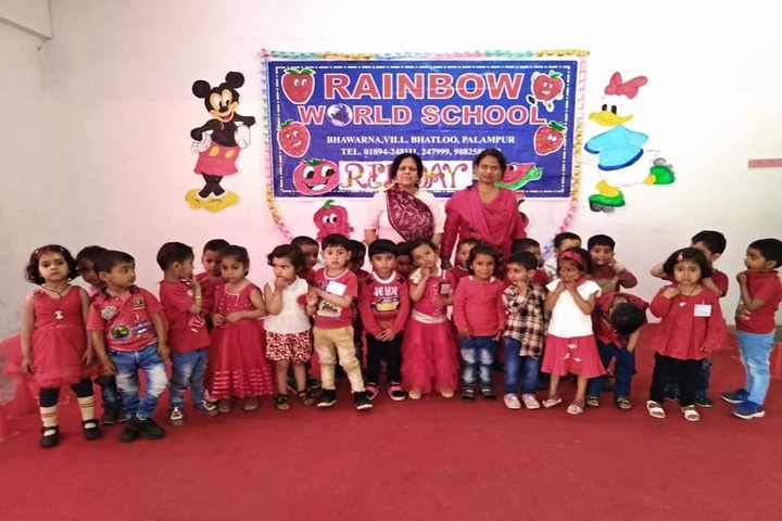 Rainbow World School-Red Day