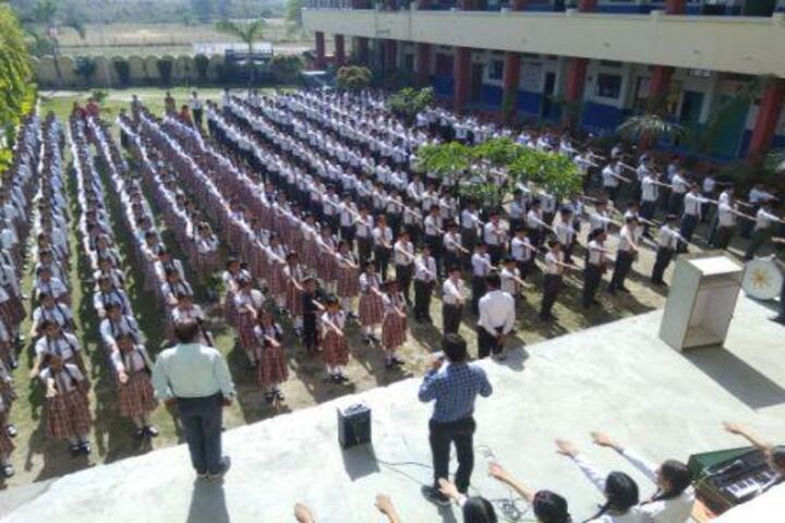 Rudra International School-Morning Assembly