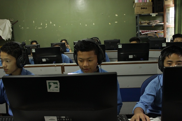 Sambhota Tibetan School-IT Lab