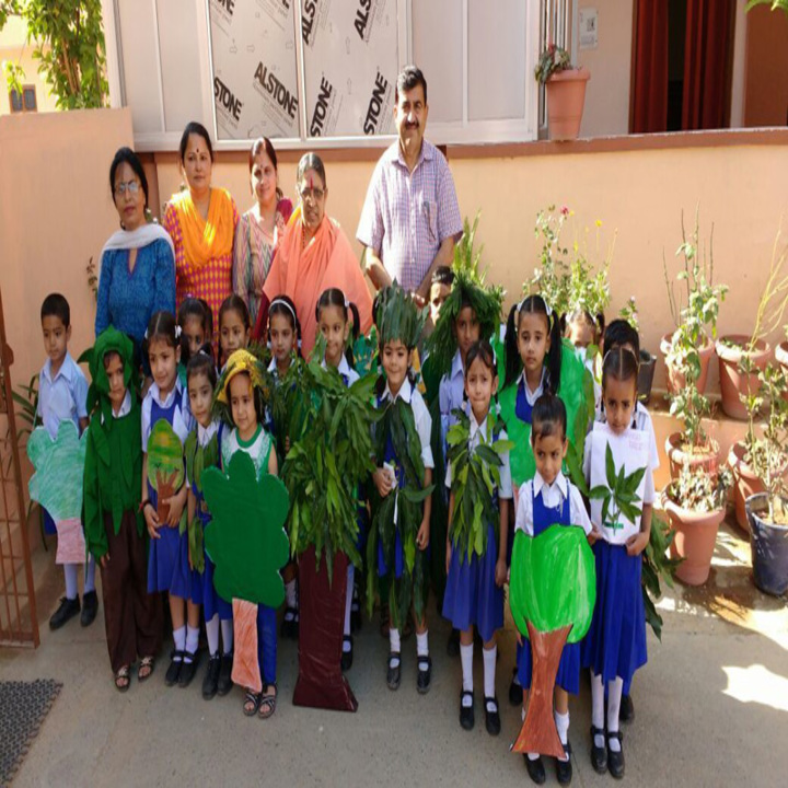 Brahmrishi Bawra Shanti Vidyapeeth School-kids craft