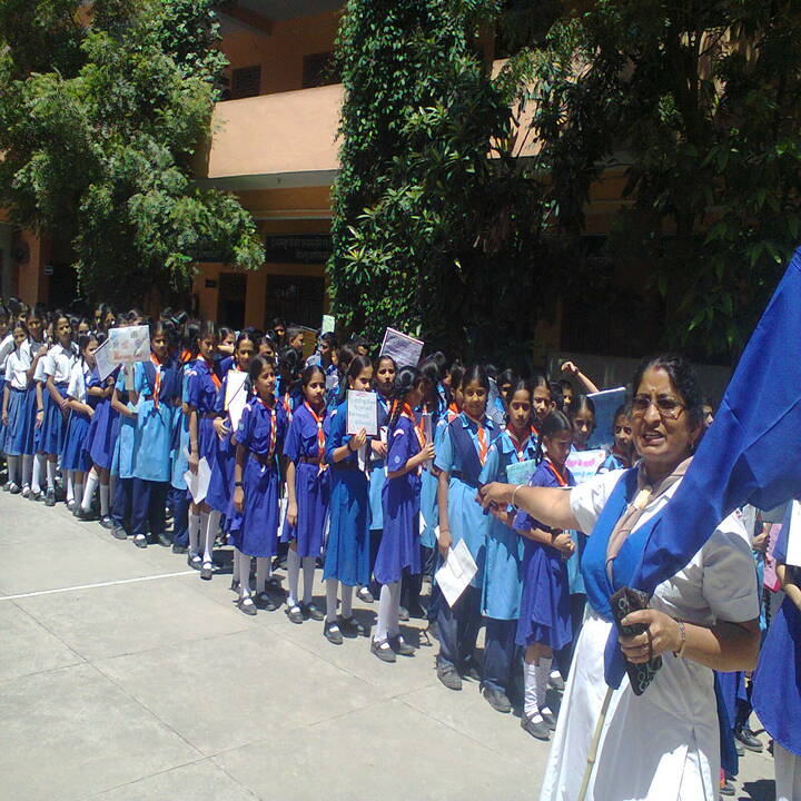 Brahmrishi Bawra Shanti Vidyapeeth School-rally