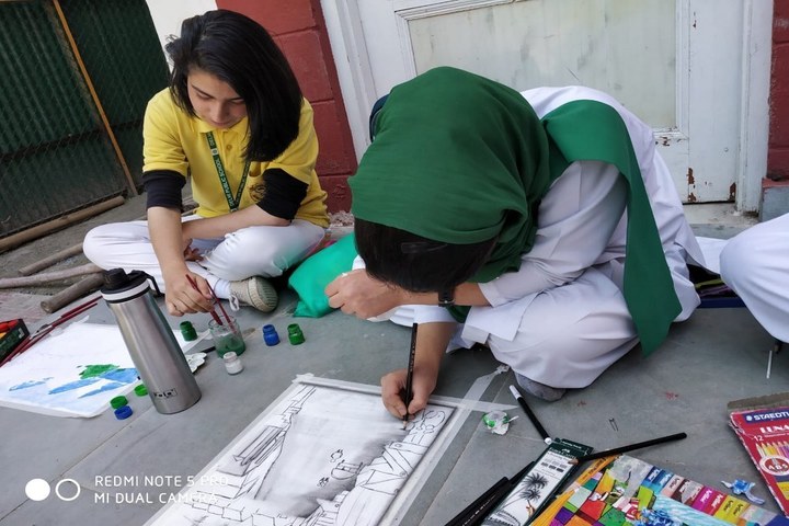 Delhi Public School-Painting Compitition