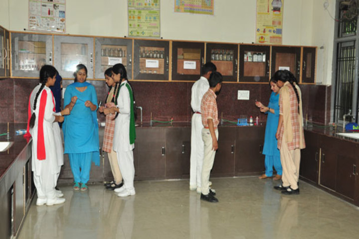J k Police Public School- Chemistry Lab