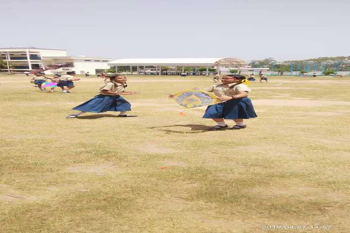 J k Police Public School- Kite Festival