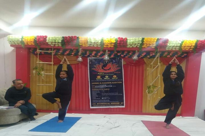 Jammu Sanskriti School-Yoga Day