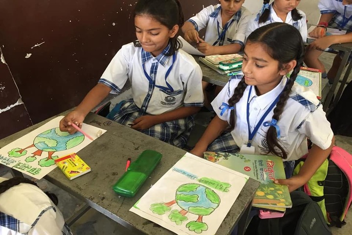 Jammu Sanskriti School-Painting
