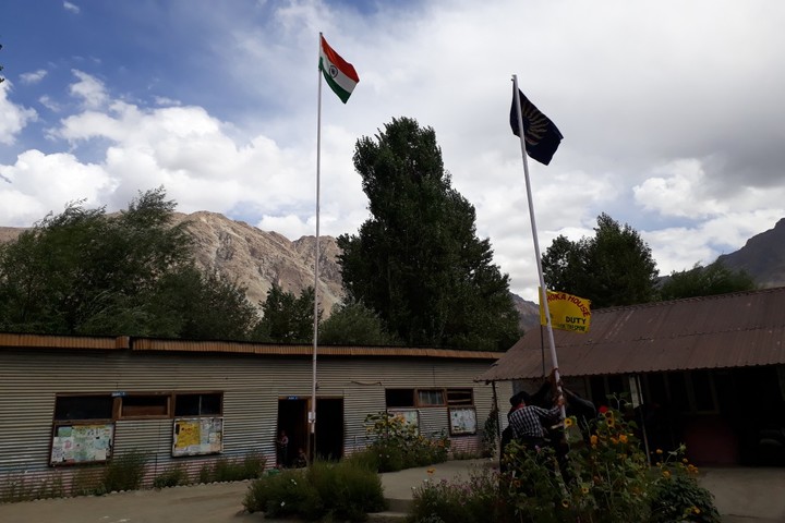 kendriya vidyalaya-Flag Hoisting