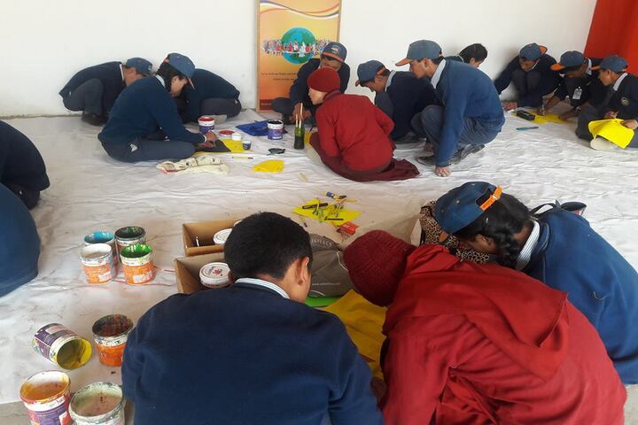 Mahabodhi Residential School-Drawing Competition