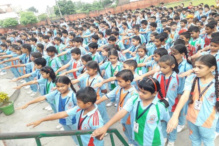Vishwa Bharati Public Higher Secondary School-Assembly