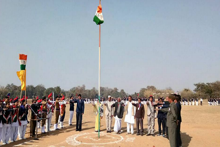 Adarsh +2 Uchcha Vidyalaya-Flag Host
