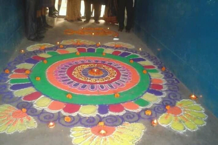 Adarsh Shramik Uchcha Vidyalaya-Rangoli