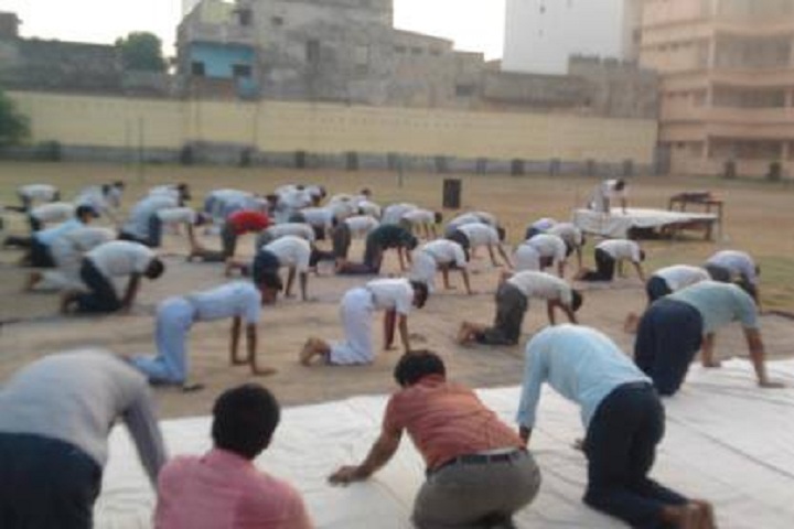 Adarsh Vidya Mandir-Yoga Activity