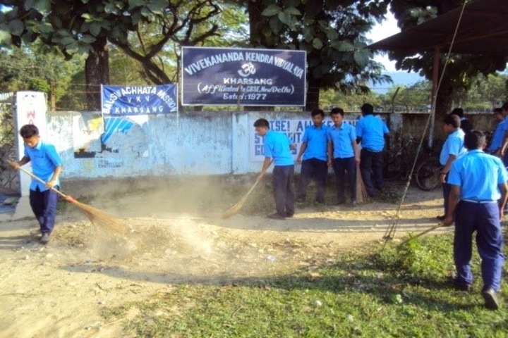 Vivekanand Kendra Vidyalaya-Cleaning