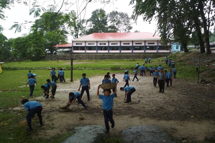 Vivekananda Kendra Vidyalaya-Swachata Activity