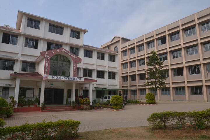 DAV Nandraj Public School - School building
