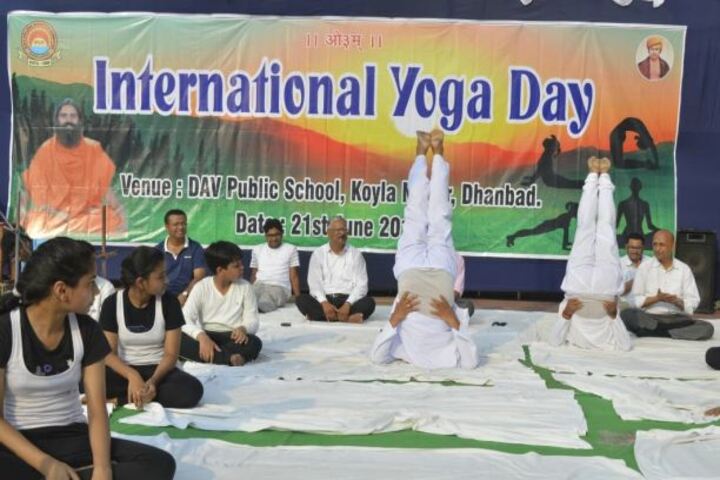 D A V Public School-Yoga
