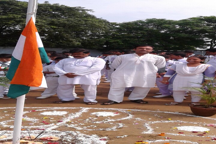 Holy Mothers Academy-Flag Hoisting
