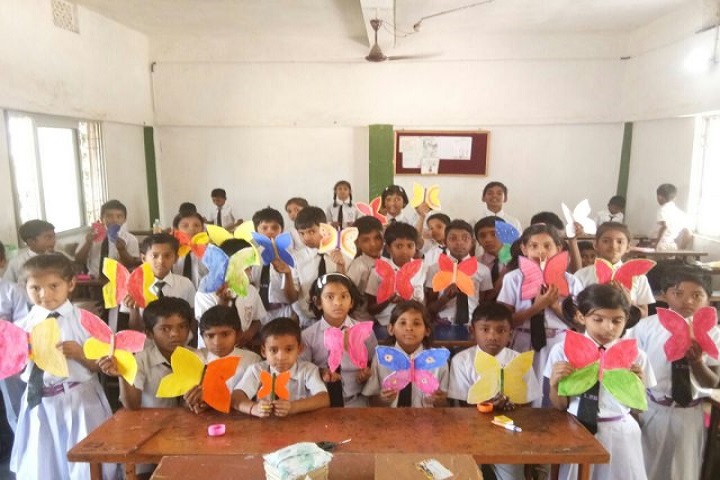 International Public School-Butterfly Making