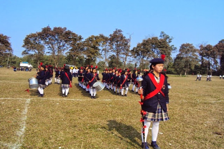 Vivekananda Kendra Vidyalaya-March past
