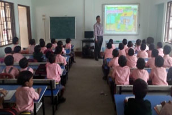 Adarsha Vidyalaya-Smart class
