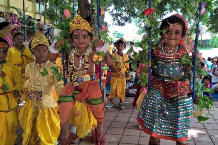 Nirja Sahay Dav Public School-Krishnastami Celebrations