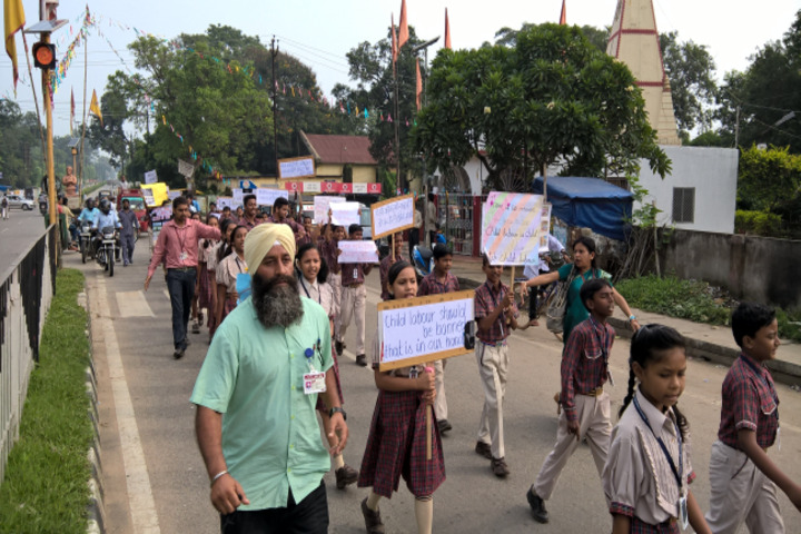 Nirja Sahay Dav Public School-Ralley