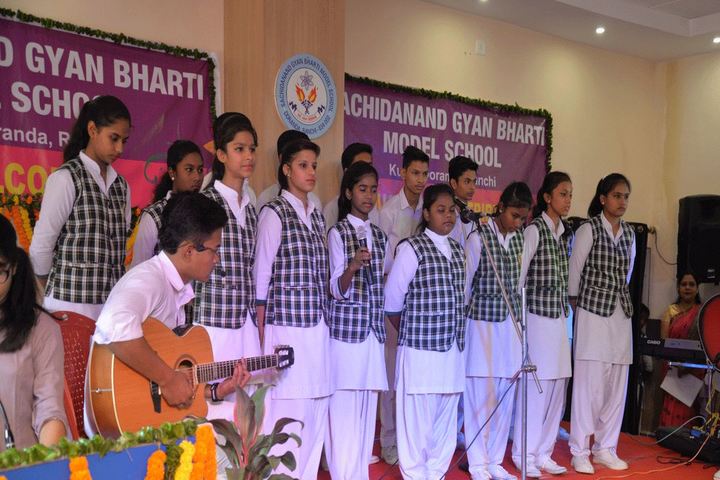 Sachidanand Gyan Bharti Model School-Singing Competition