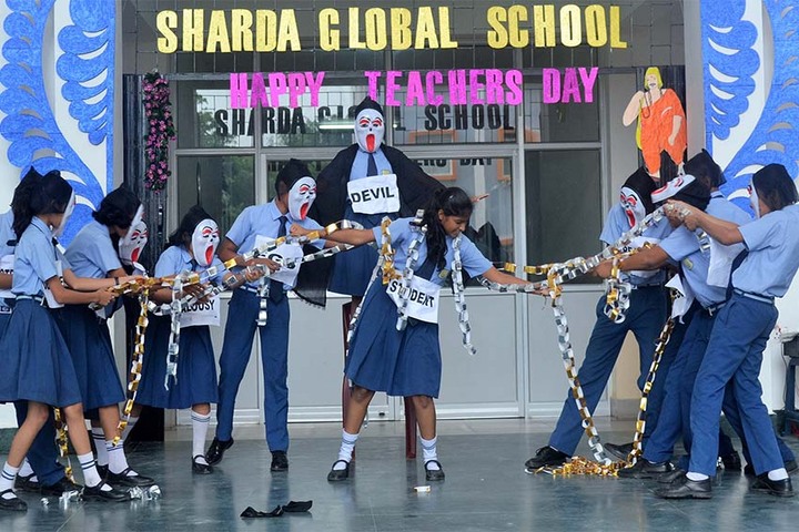 Sharda Global School-Teachers Day Celebration