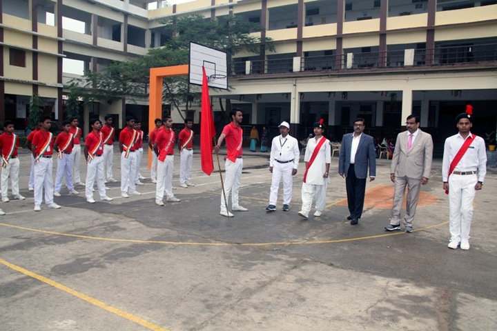 Shradhanand Bal Mandir Senior Secondary School-Welcoming the Guest