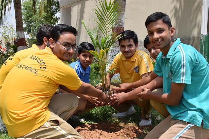 St XavierS High School Deoghar-Earth Day