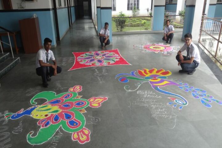 Symbiosis Public School-Rangoli