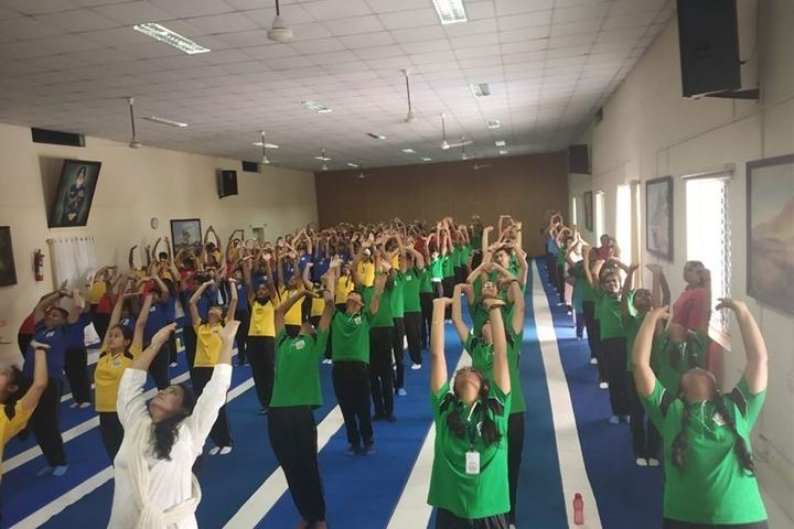 Air Force School-Yoga Activity
