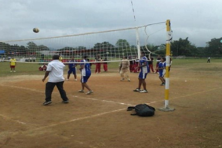 Army School-Sports vollyball