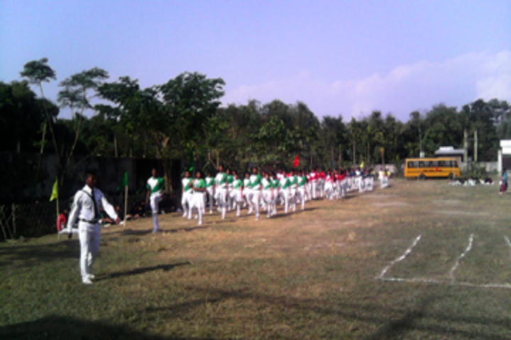 asian public school - march past