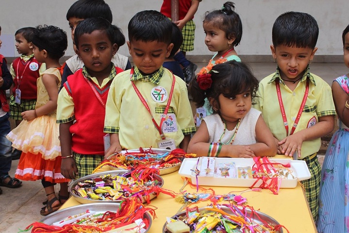 B B Hanji International School-Raakhi Festival