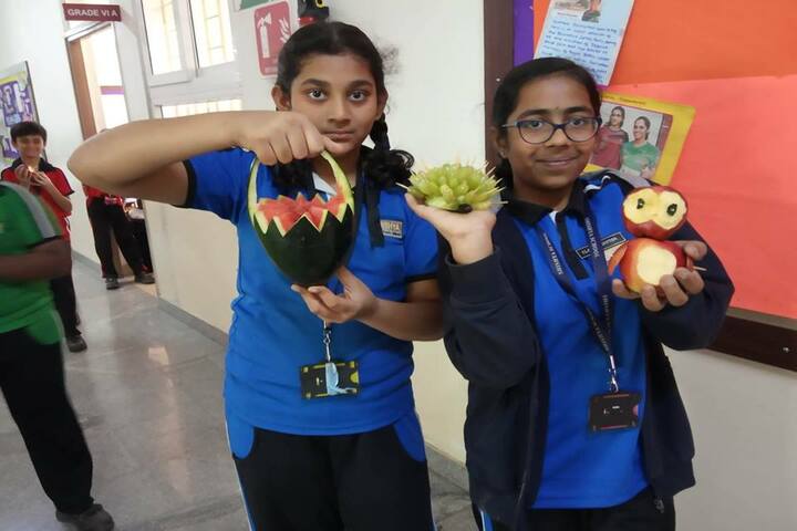 Beml Public School-Vegetable Crafting