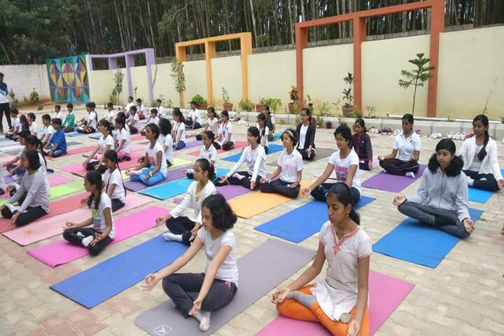 Bvm Global School-Yoga Day