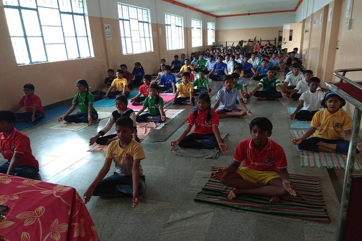 Cambridge International Public School-Yoga Day
