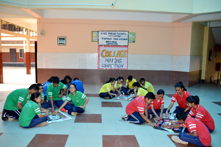 axel public school - art and craft