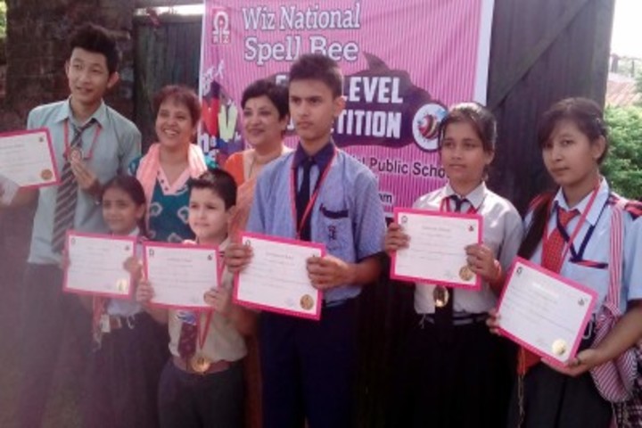 B B Memorial Public School - spell bee certification