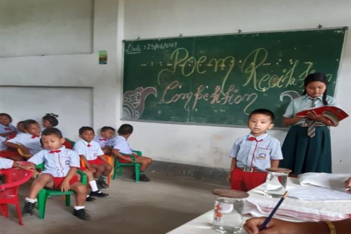 Blue Bird School-Recetation Competetion