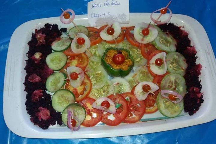 Blue Bird School-Vegetable Carving