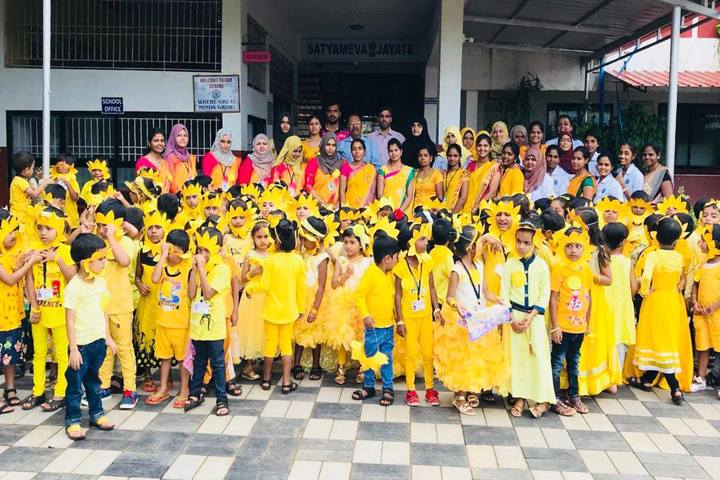 Crescent International School-Yellow Day Celebration