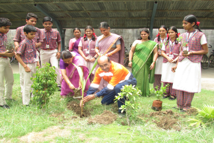 D A V Public School-Earth Day