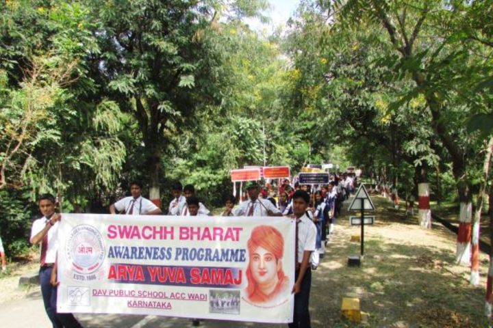 D A V Public School-Rally