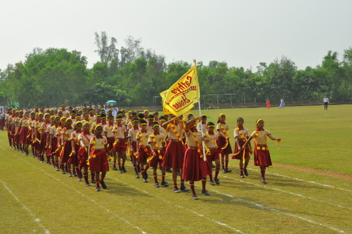 Dr N Shankara Adyanthaya Memorial English Medium High School Nitte-Sports Day