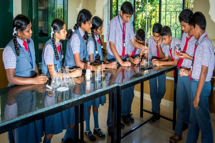 Dr M Ramanna Shetty Memorial English Medium High School-Chemistry Lab