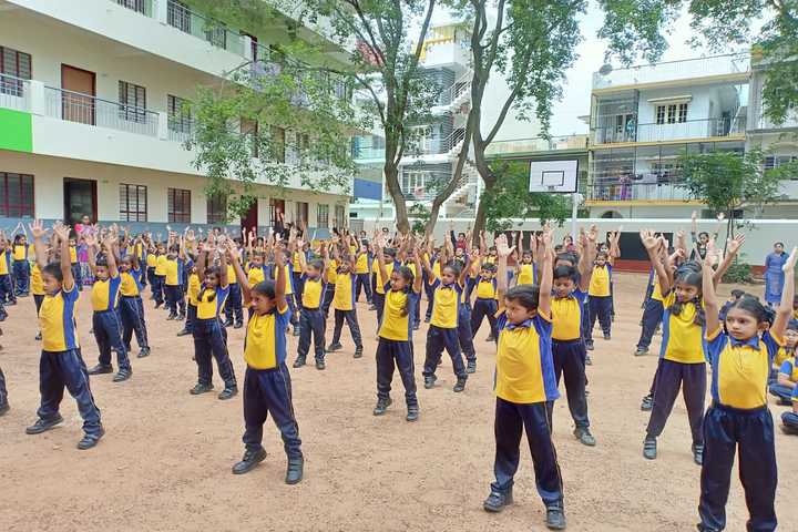 Frank Public School-Physical Training Class