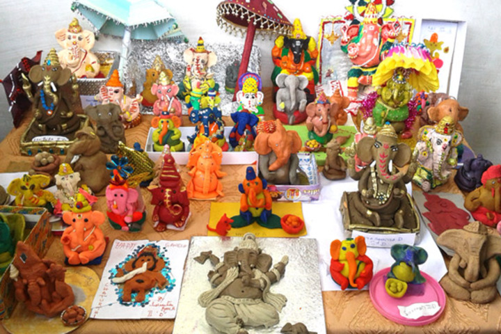 Geetanjali Vidyalaya-Idol Making