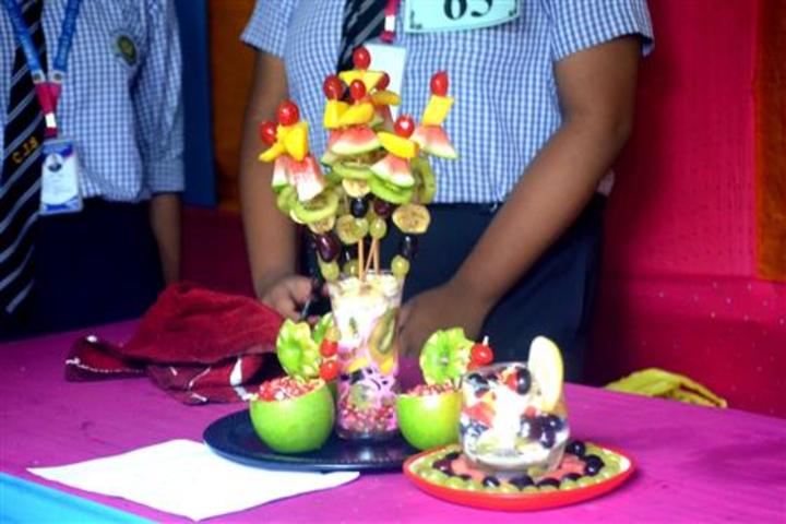 christ jyoti school - food festival